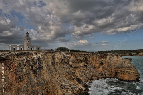 Faro (lighthouse) Los Morrillos, Cabo Rojo, Puerto Rico photo