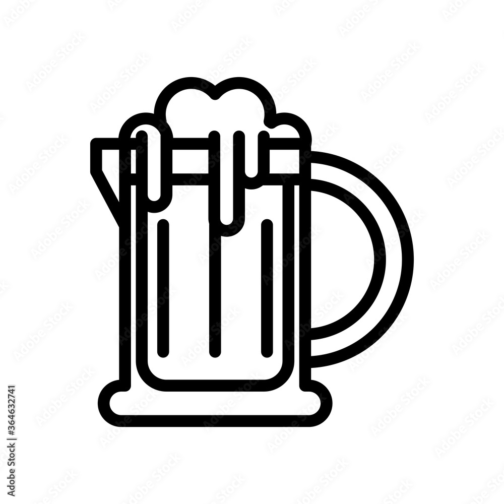 beer jar drink international day line style beer jar drink international day line style