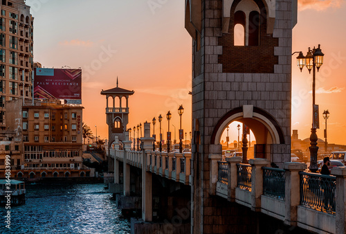 Alexandria at sunset photo