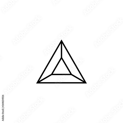 diamond icon vector symbol of luxury isolated illustration white background