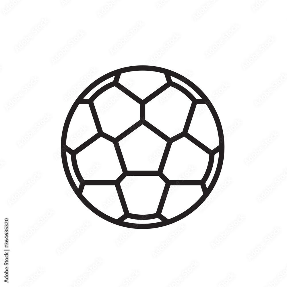 Soccer icon vector logo design template Soccer icon vector logo design template