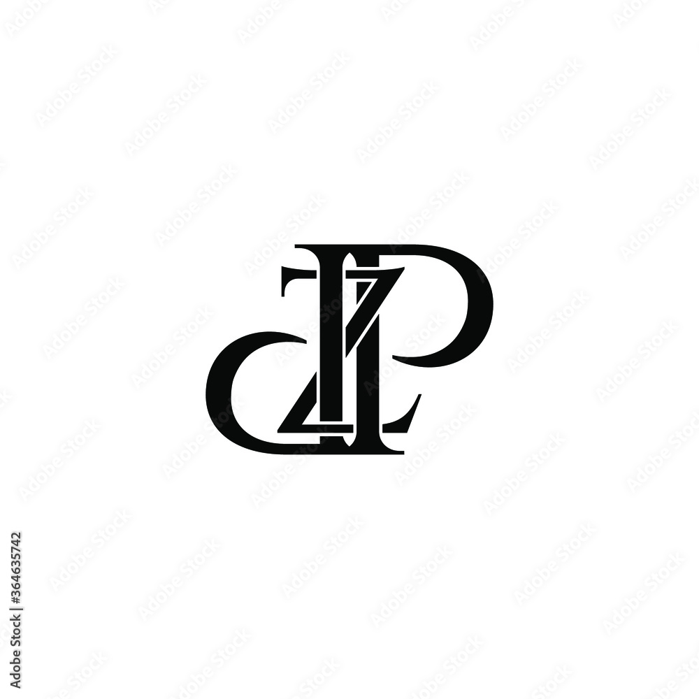 dpz letter original monogram logo design dpz letter original monogram logo design