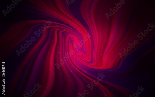 Dark Pink vector background with astronomical stars. Shining illustration with sky stars on abstract template. Pattern for astrology websites.