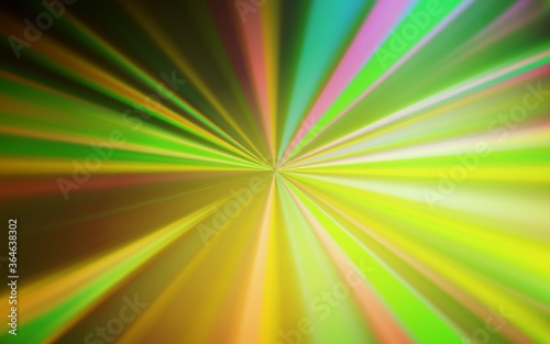 Dark Green, Yellow vector abstract bright texture. Modern abstract illustration with gradient. New way of your design.