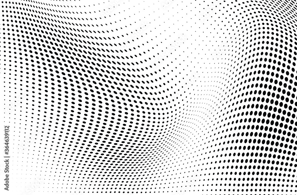 The halftone texture is monochrome. Vector chaotic background The halftone texture is monochrome. Vector chaotic background
