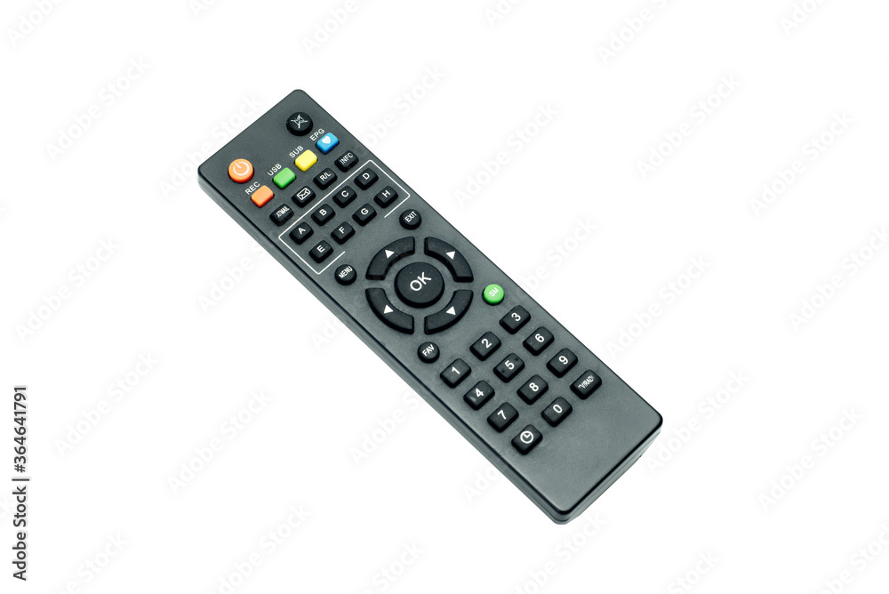 remote control isolated on white background remote control isolated on white background