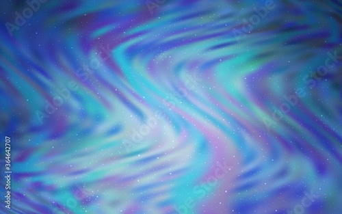 Light BLUE vector background with astronomical stars. Modern abstract illustration with Big Dipper stars. Smart design for your business advert.