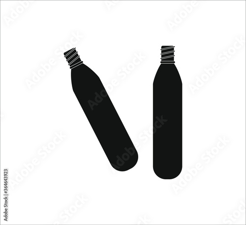 co2 cylinder to inflate wheels. illustration for web and mobile design.