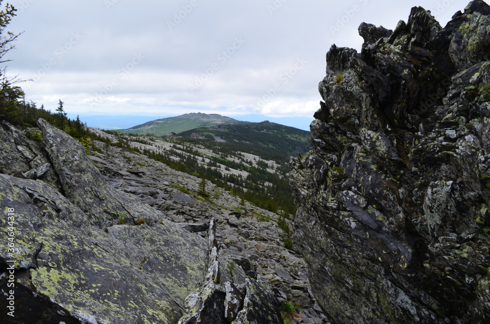 Fototapeta premium rocky mountain landscape