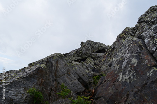 rock in the mountains