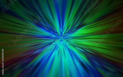 Dark Blue, Green vector blurred and colored pattern. An elegant bright illustration with gradient. New style for your business design.