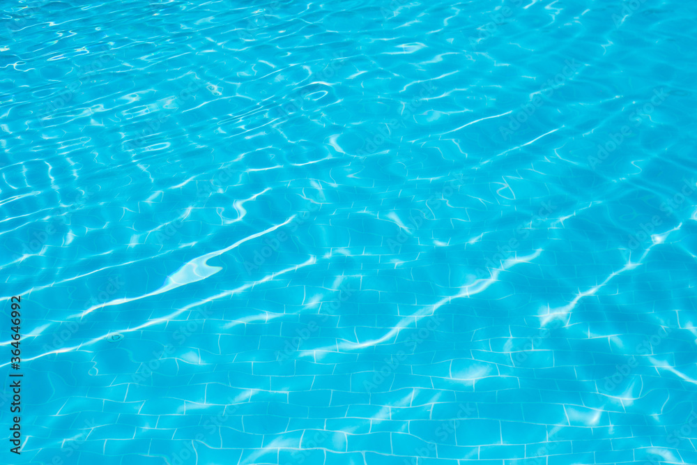 Clear blue water pool background