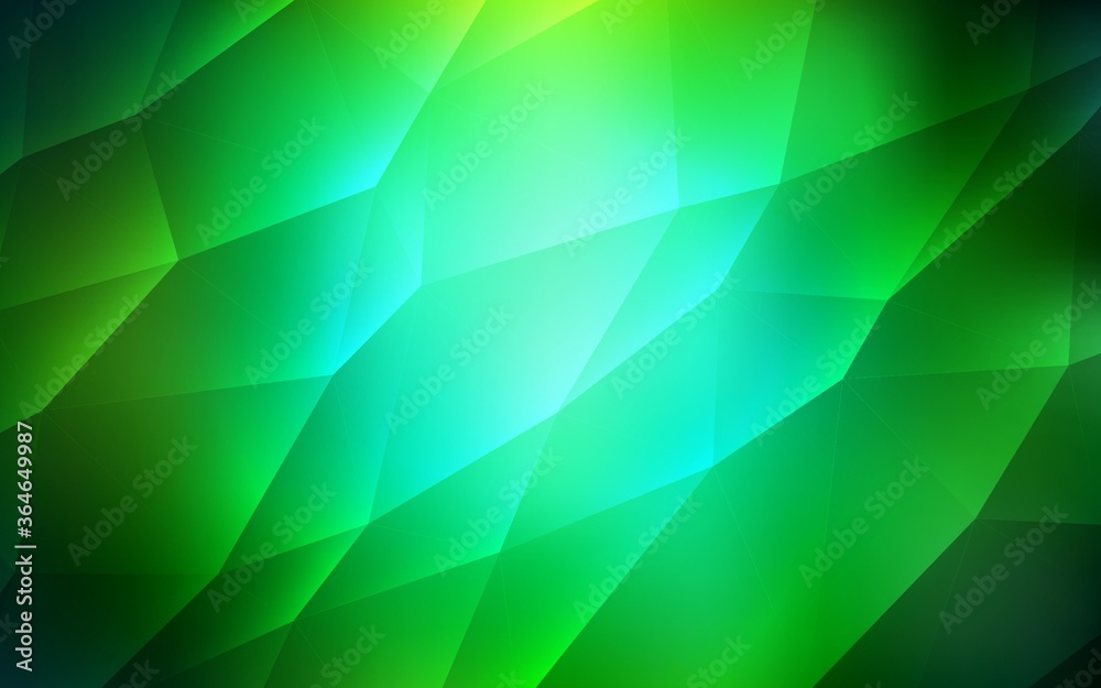 Dark Green vector pattern in polygonal style. Modern abstract illustration with colorful triangles. Modern template for your landing page. Dark Green vector pattern in polygonal style. Modern abstract illustration with colorful triangles. Modern template for your landing page.