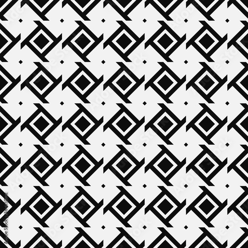 Seamless abstract geometric patterns with dynamics rhombuses