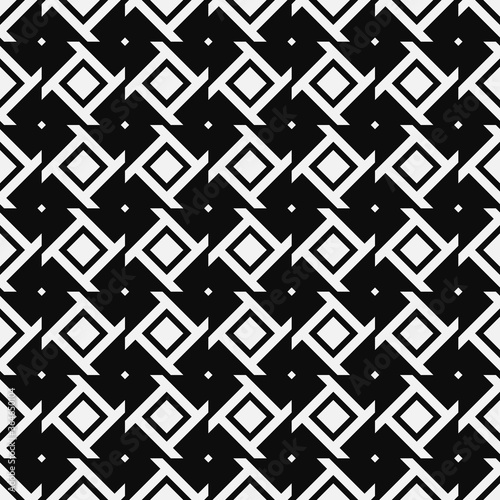 Seamless abstract geometric patterns with dynamics rhombuses