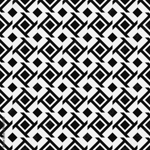 Seamless abstract geometric patterns with dynamics rhombuses