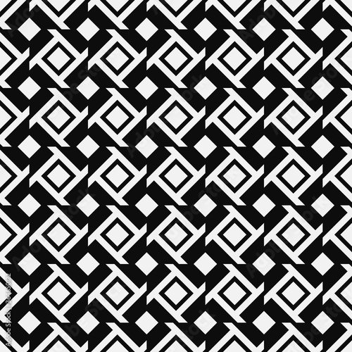 Seamless abstract geometric patterns with dynamics rhombuses