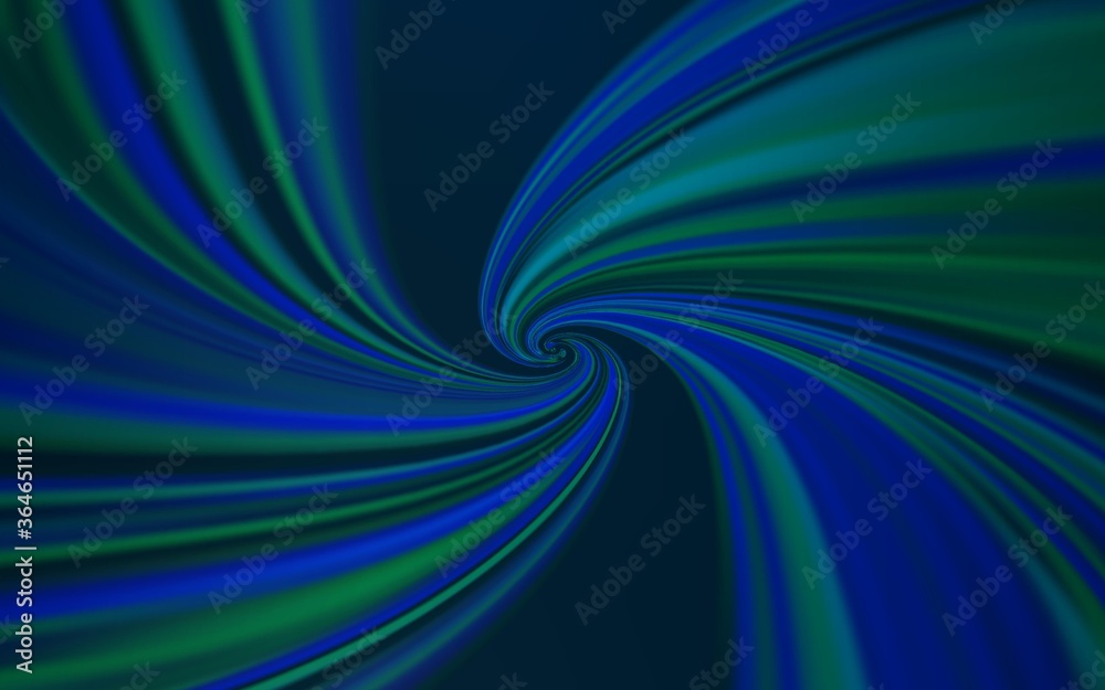 Naklejka premium Dark BLUE vector backdrop with bent lines. A circumflex abstract illustration with gradient. Abstract design for your web site.