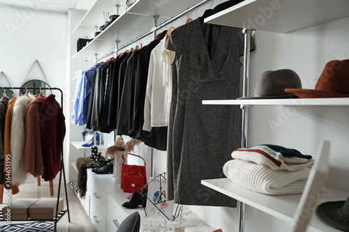 Stylish interior of modern ...