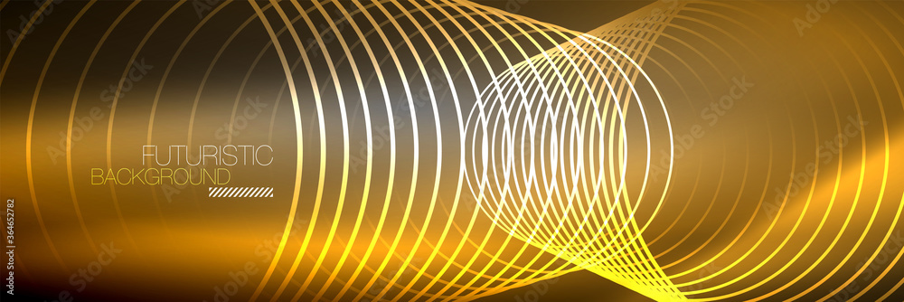 Shiny neon lines, stripes and waves, technology abstract background. Trendy abstract layout template for business or technology presentation, internet poster or web brochure cover, wallpaper Shiny neon lines, stripes and waves, technology abstract background. Trendy abstract layout template for business or technology presentation, internet poster or web brochure cover, wallpaper