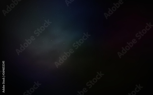 Dark BLUE vector background with astronomical stars. Shining colored illustration with bright astronomical stars. Pattern for astronomy websites.