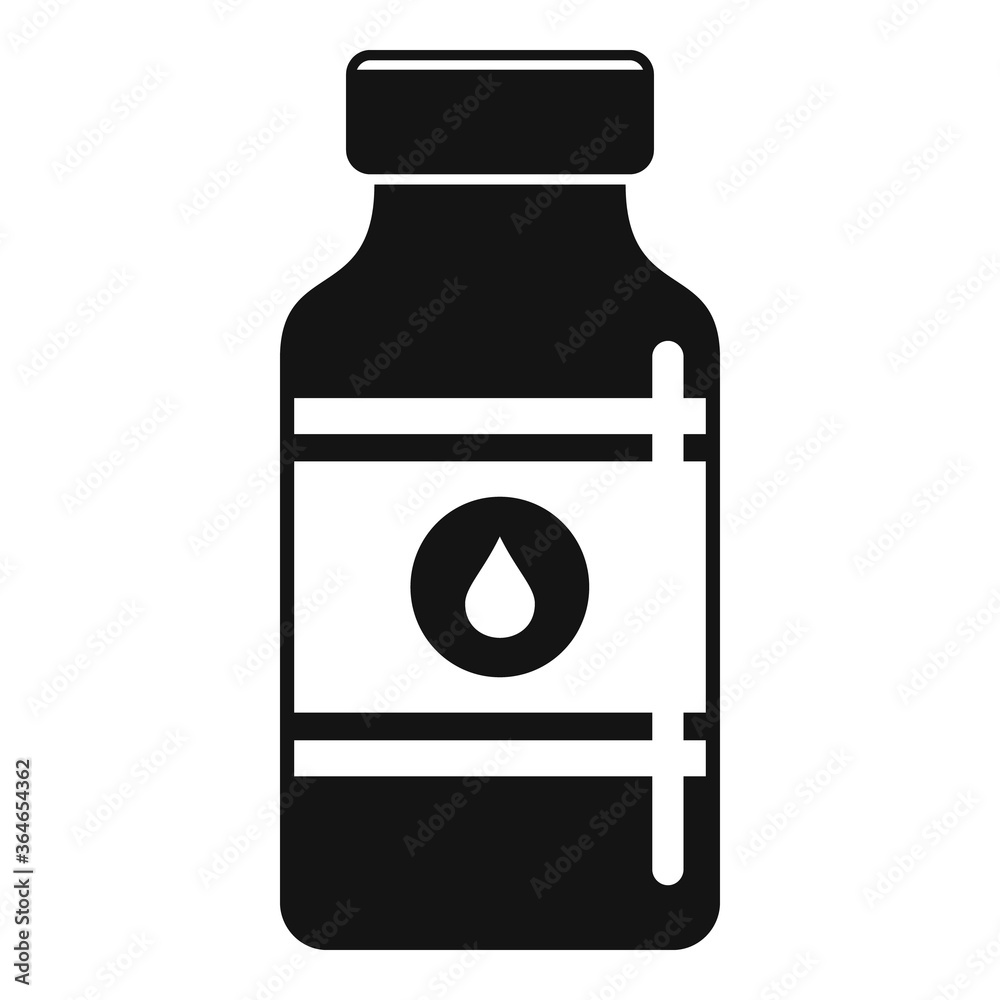 Pharmacist cough syrup icon. Simple illustration of pharmacist cough syrup vector icon for web design isolated on white background Pharmacist cough syrup icon. Simple illustration of pharmacist cough syrup vector icon for web design isolated on white background