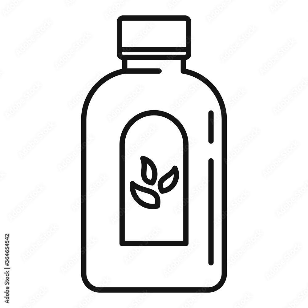 Cough syrup dosage icon. Outline cough syrup dosage vector icon for web design isolated on white background Cough syrup dosage icon. Outline cough syrup dosage vector icon for web design isolated on white background
