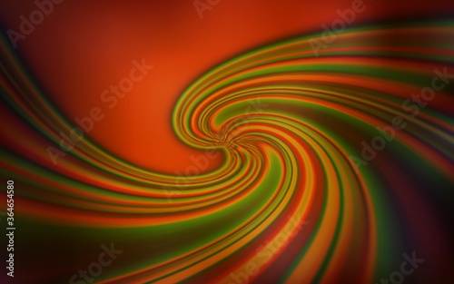 Dark Orange vector colorful abstract background. Creative illustration in halftone style with gradient. Completely new design for your business.