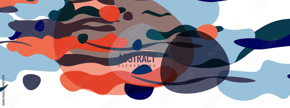 Trendy liquid style shapes abstract design, dynamic vector background for placards, brochures, posters, web landing pages, covers or banners Trendy liquid style shapes abstract design, dynamic vector background for placards, brochures, posters, web landing pages, covers or banners