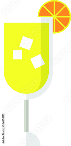 a glass of lemon juice 