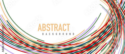 Аbstract moving colorful lines vector backgrounds for cover, placard, poster, banner or flyer