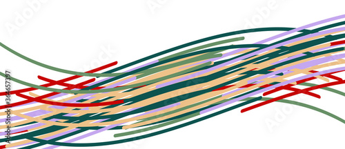 Аbstract moving colorful lines vector backgrounds for cover, placard, poster, banner or flyer
