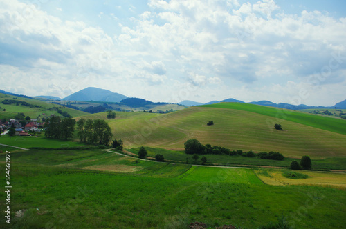 landscape with mountains