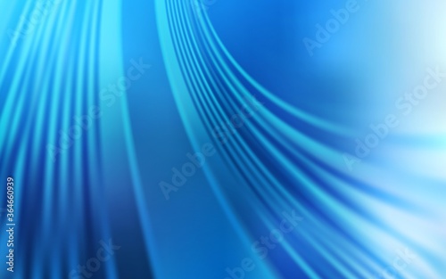 Light BLUE vector layout with bent lines. A circumflex abstract illustration with gradient. Abstract style for your business design.