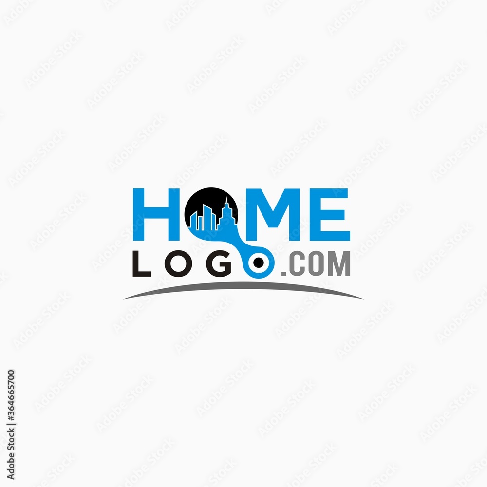 Real estate logo design vector for business company