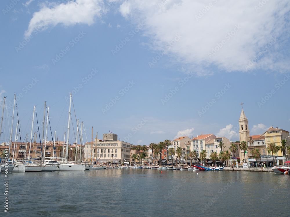 Port of Sanary-sur-Mer, France