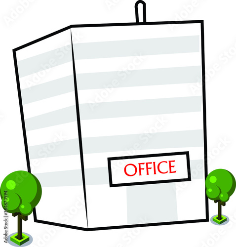 an office building