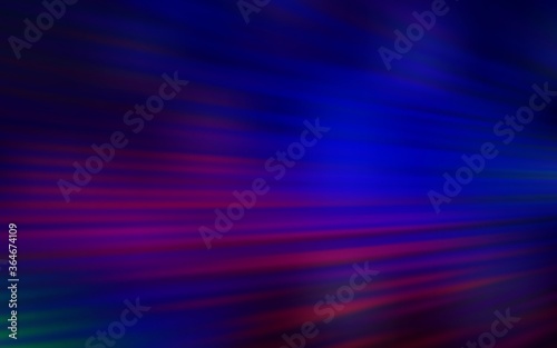 Dark Pink, Blue vector background with stright stripes. Modern geometrical abstract illustration with Lines. Pattern for ad, booklets, leaflets.