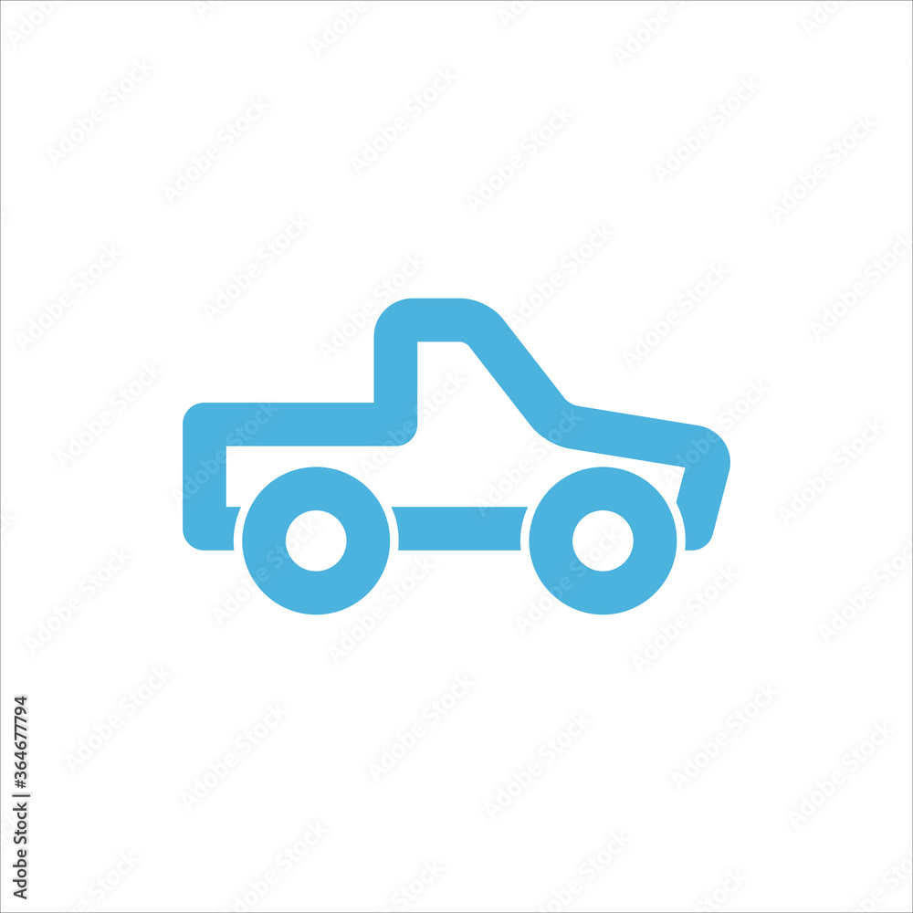 pick up car icon flat vector logo design trendy pick up car icon flat vector logo design trendy