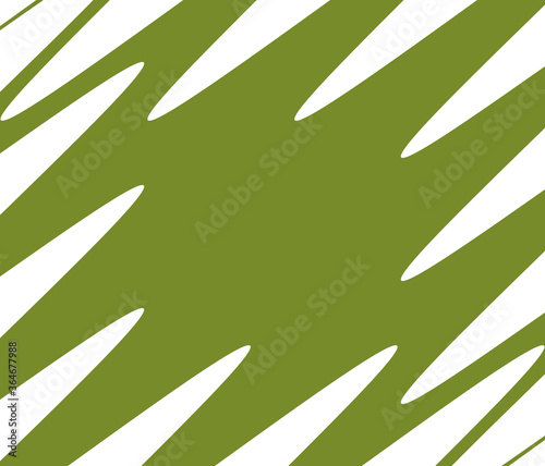 Texture abstract green and white frame background. 