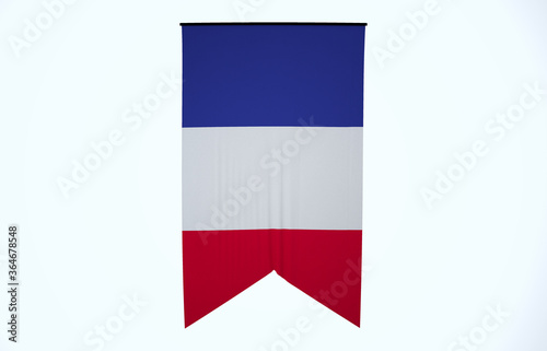 Free Download France Flag, Floating Fabric Flag, France, 3D Render - GFXLoad