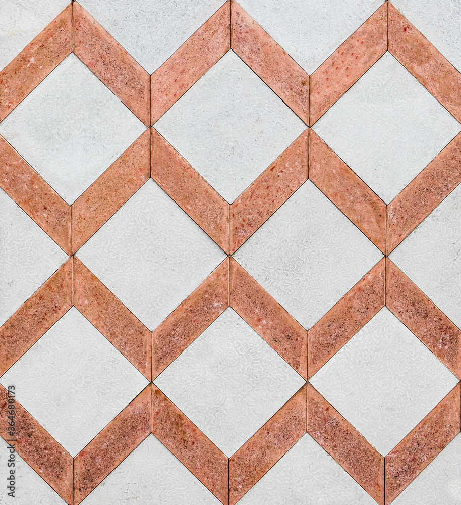 Naklejka premium Texture of a stone wall. Old castle stone wall texture background. Stone wall as a background or texture. Part of a stone wall, for background or texture