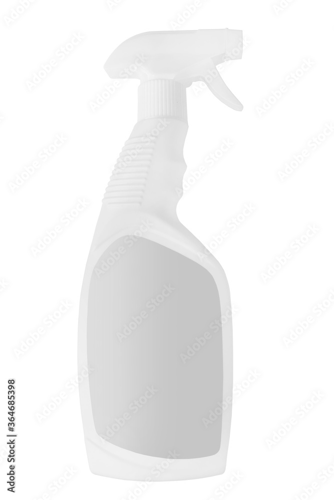 Spray bottle isolated