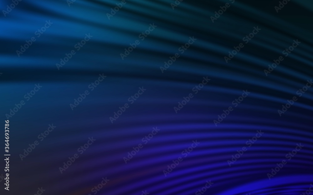 Dark BLUE vector texture with bent lines. A shining illustration, which consists of curved lines. Pattern for your business design. Dark BLUE vector texture with bent lines. A shining illustration, which consists of curved lines. Pattern for your business design.
