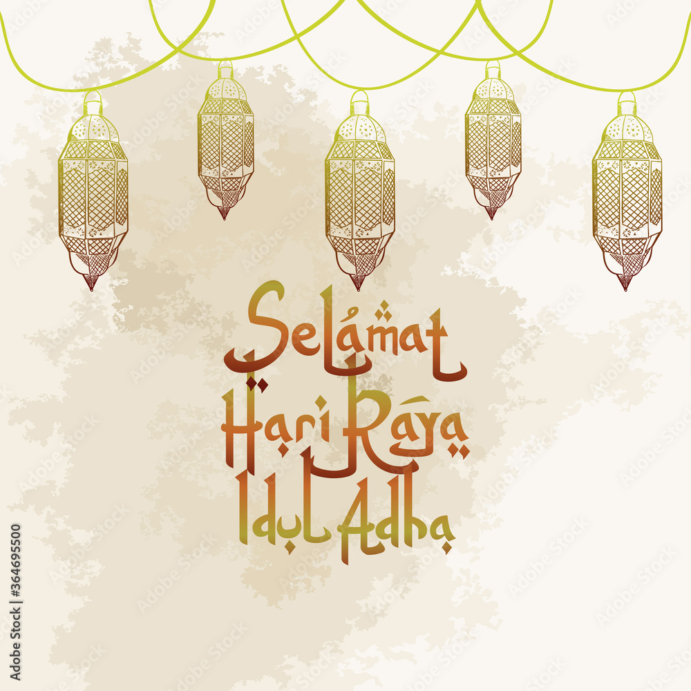 Translate: Happy Eid al-Adha Mubarak. selamat hari raya Idul Adha
