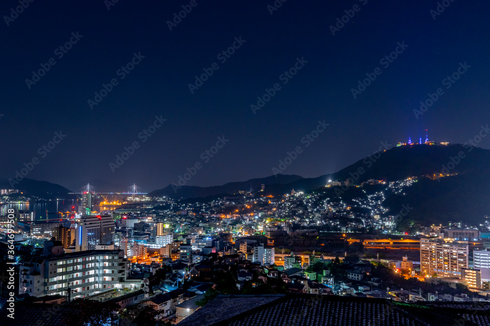 長崎の夜景　長崎市の夜景