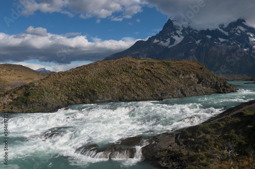 Stream, Torres del Paine National Park, Chilean Patagonia, Chile