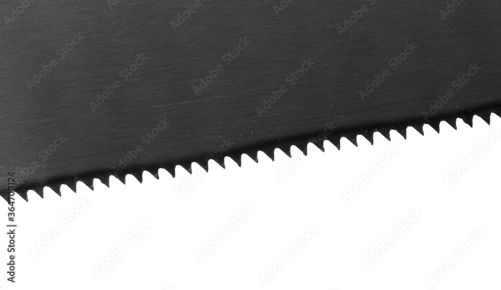 Handsaw saw blade isolated on white background, clipping path Handsaw saw blade isolated on white background, clipping path