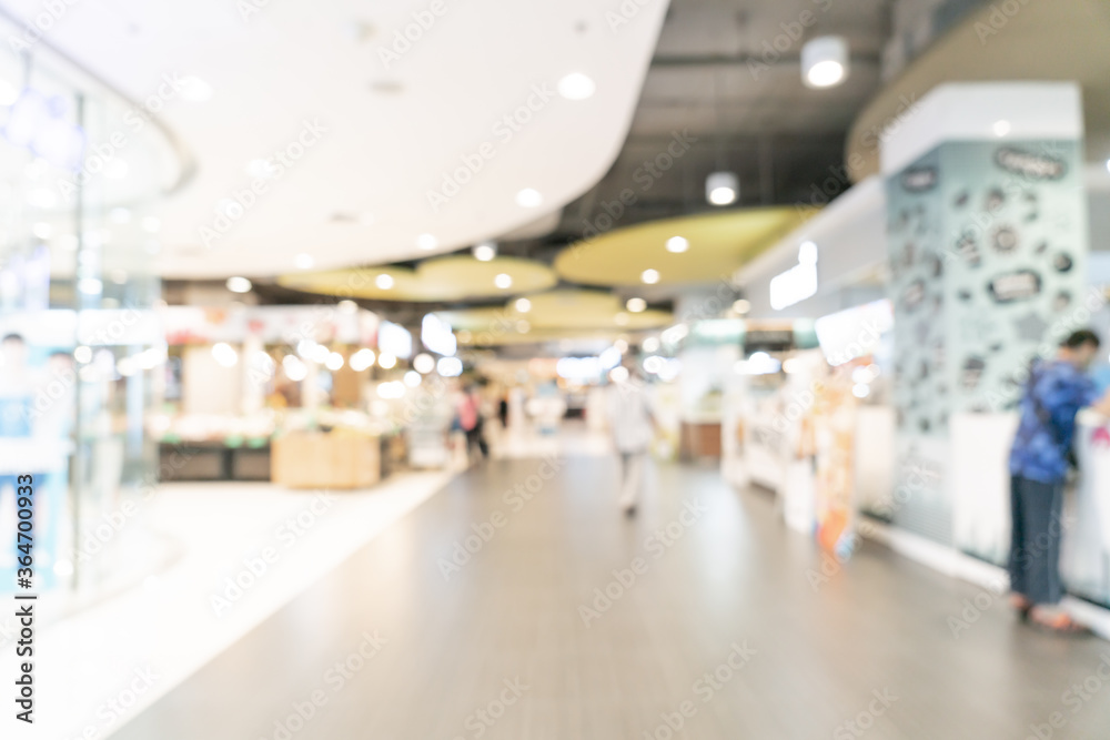 Fototapeta premium abstract blur shopping mall and retail store