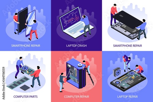 Computer Repair Design Concept